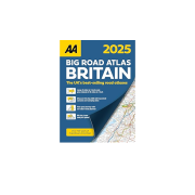 Big Road Atlas Storbritannien AA 2025